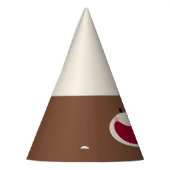 Sock Monkey Smile(jongen) Feesthoedjes (Links)