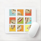 Sock Monkey Socks Blocks Mousepad Kelly Schwark Muismat (Met muis)