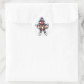 Sock Monkey Stickers - Monkey Business (Tas)