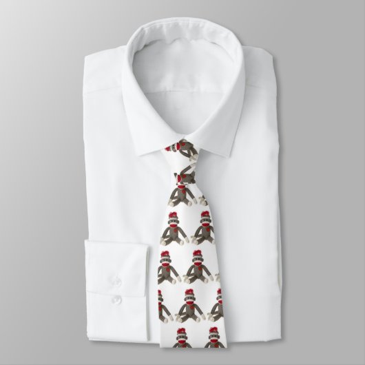 Sock Monkey Stropdas (Gebonden)