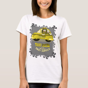 Sock Monkey Taxi Ma T-Shirt
