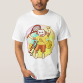 Sock Monkey Tennis t-shirt (Voorkant)