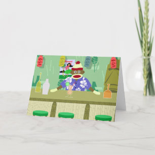 Sock Monkey Tiki Bar Kaart