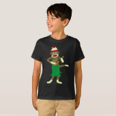 Sock Monkey Ukulele T-shirt (Voorkant volledig)