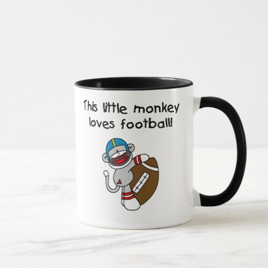 Sock Monkey verliest Football Mok (Rechts)