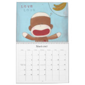 Sock Monkeys Cale Kalender (Mar 2027)