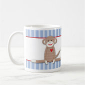 Sock Monkeys Personnalisé Café Mug (Gauche)