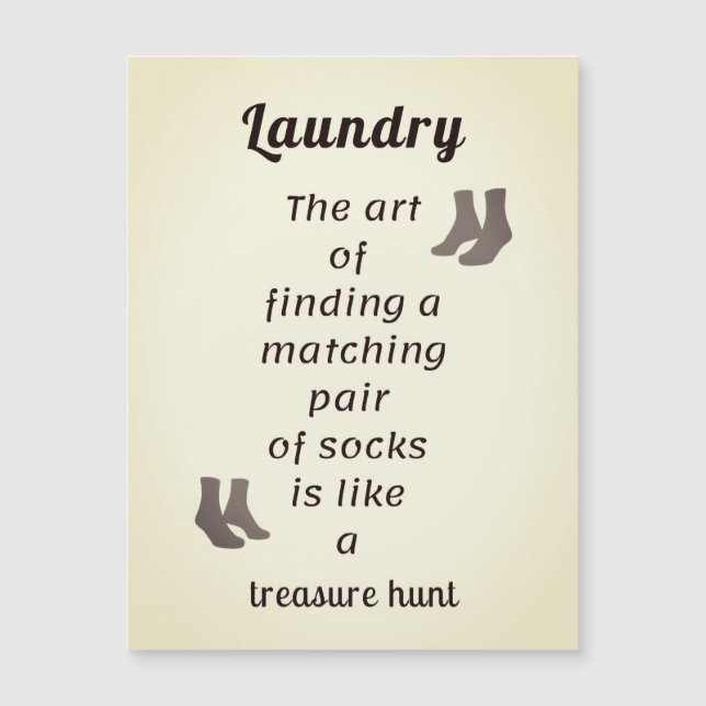 Sock zoeken Delight Wasdag (Voorkant)