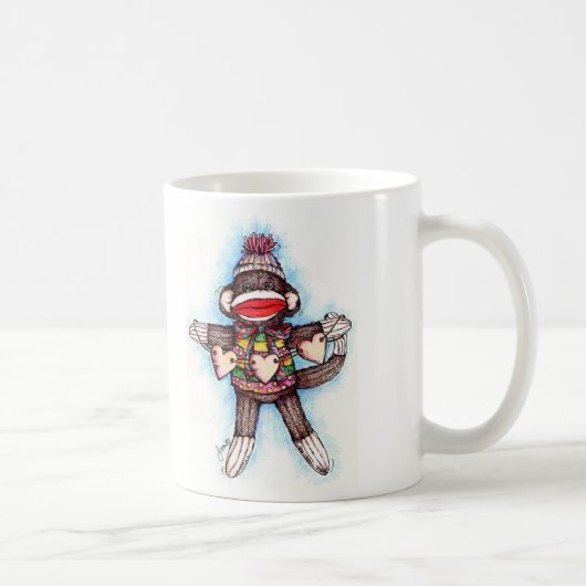 Socket Monkey - apenbedrijf Koffiemok (Rechts)