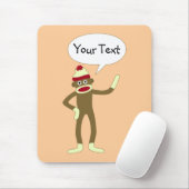 Socket Monkey  Comic Speech Bubble Muismat (Met muis)