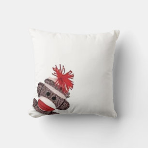 Socket Monkey Face Design Sierkussen Home Decor