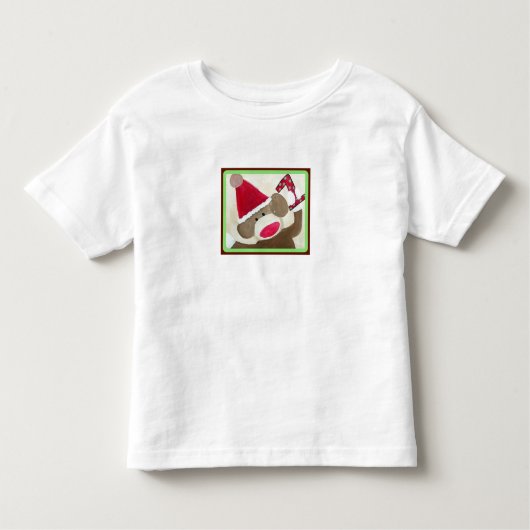 Socket Monkey First Birthday T shirt (Voorkant)