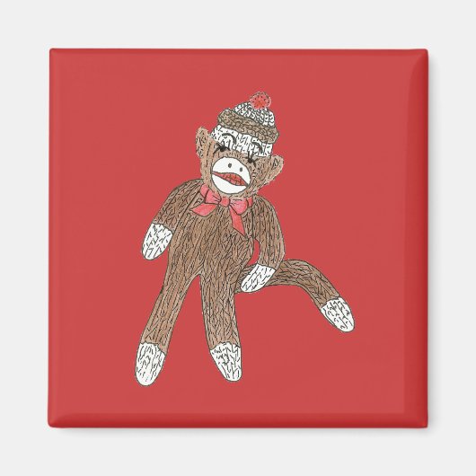 Socket Monkey magnet Magneet (Voorkant)