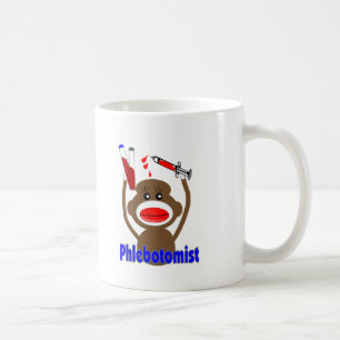 Socket Monkey Phlebotomist Gifts-Schattig Koffiemok
