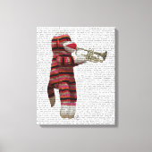 Socket Monkey-spelcomputer Canvas Afdruk (Voorkant)