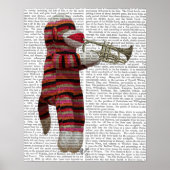 Socket Monkey-spelcomputer Poster (Voorkant)