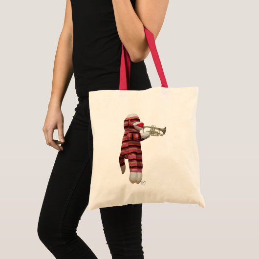 Socket Monkey-spelcomputer Tote Bag (Voorkant (product))