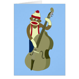 Socket Monkey Upright Bass Player