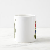 Socket Monkey Upright Bass Player Koffiemok (Center)