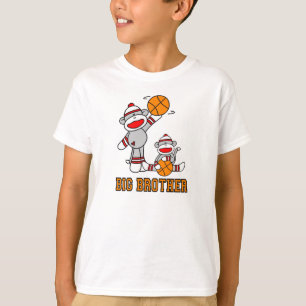 Socket Monkeys Basketball Big Brother T-shirt