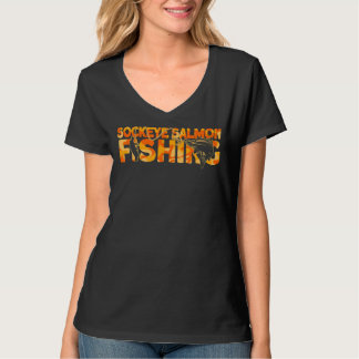 Sockeye Salmon Fisherman Oranje Sockeye Salmon Fis T-shirt
