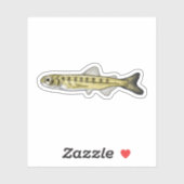 Sockeye Salmon Fry Sticker (Vel)