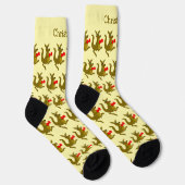 Socks Boxing Kangaroo Design Sokken (Rechts)
