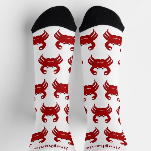 Socks Crab Design Sokken (Top)