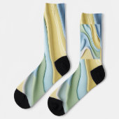 Socks in stylish abstract graphic sokken (Links)
