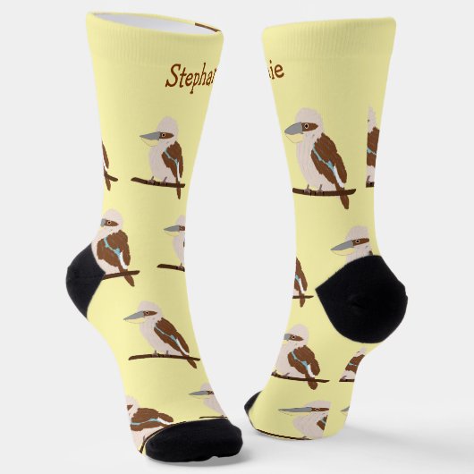 Socks Kookaburra Design Sokken (Gebogen)