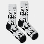 Socks Panda Design Sokken (Rechts)