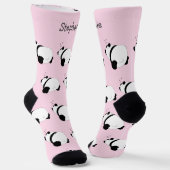 Socks Panda Design Sokken (Gebogen)