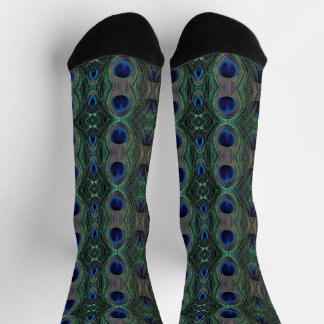Socks - Peacock Feathers Sokken