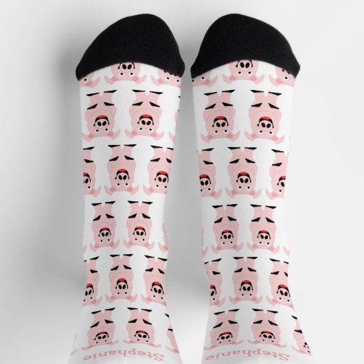 Socks Pig Design Sokken (Top)