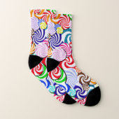 Socks - Snoep collage Sokken (Paar)