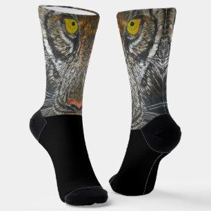 Socks - tijgergezicht sokken