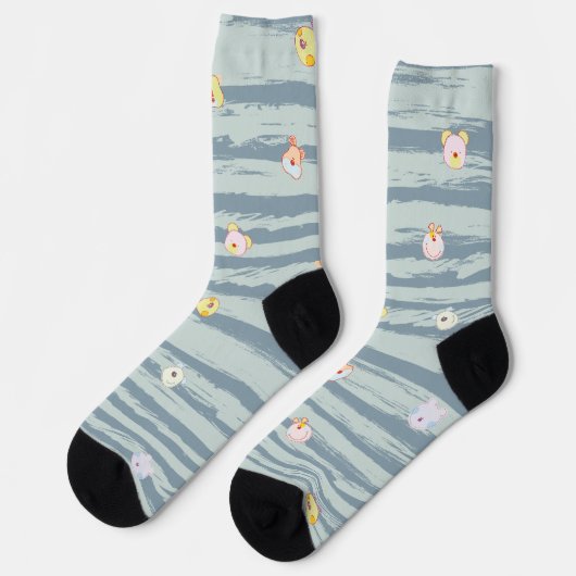 Socks – Whimsy Faces Sokken (Links)