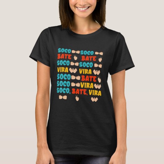 Soco Bate Vira Music Dance Party T-shirt (Voorkant)