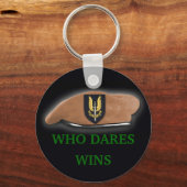 socom - speciale dienst sas flash beret - Sleutelh Sleutelhanger (Voorkant)