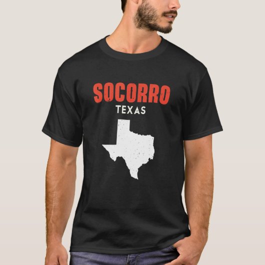 Socorro Texas USA T-shirt (Voorkant)