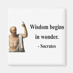 Socrates Citaat 1b Magneet