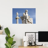 Socrates en Apollo-Poster Poster (Thuiskantoor)