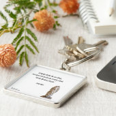 Socrates en beroemde "Minds"-offerte Sleutelhanger (Zijkant)