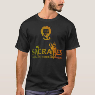 Socrates Footballer en Philospher T-shirt