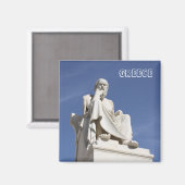 Socrates Grèce Magnet (Recto/Verso)