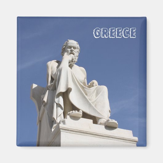 Socrates Grèce Magnet (Devant)