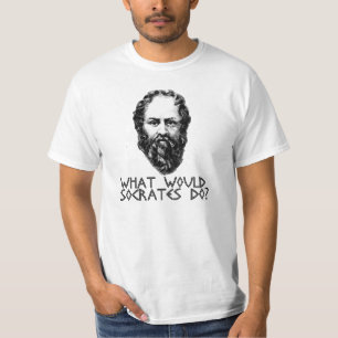 socrates griekse bezuinigingsshirt t-shirt