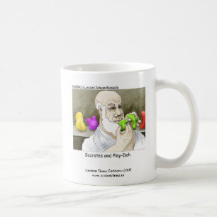Socrates & Play-Doh Grappige koffiemok