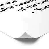 SOCRATES POSTER (Hoek)