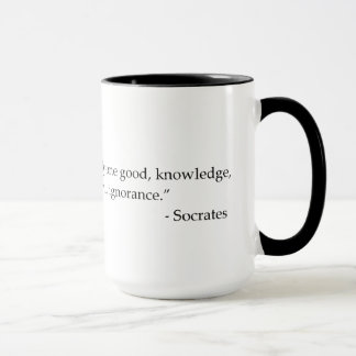 Socrates Quotable Quote Philosophy Coffee Mok